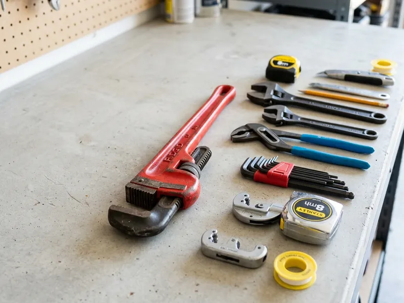 Professional plumbers in Pacifica, CA equipped with top-tier tools for residential and commercial plumbing services.